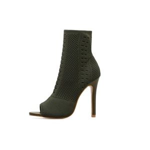 Olive Green Heel